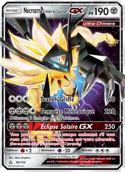 Necrozma Crinière du Couchant GX, Ultra-Prisme 90