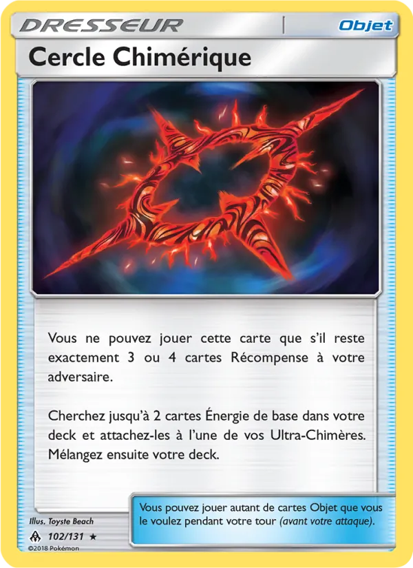 Cercle Chimérique, Lumière Interdite 102