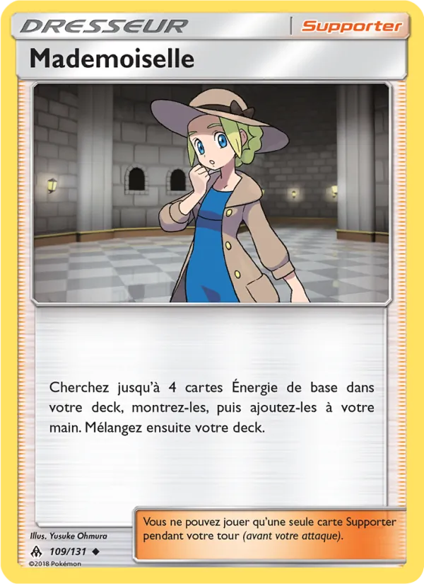 Mademoiselle, Lumière Interdite 109