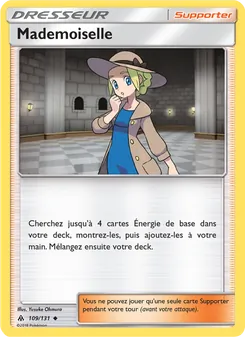 Mademoiselle, Lumière Interdite 109