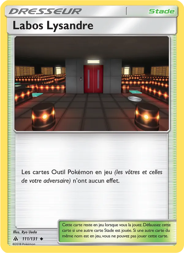 Labos Lysandre, Lumière Interdite 111