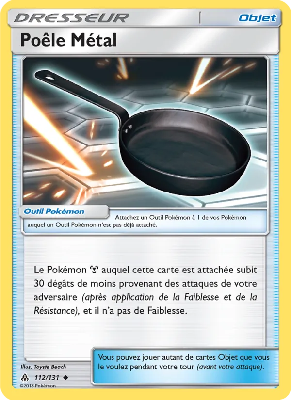 Poêle Métal, Lumière Interdite 112