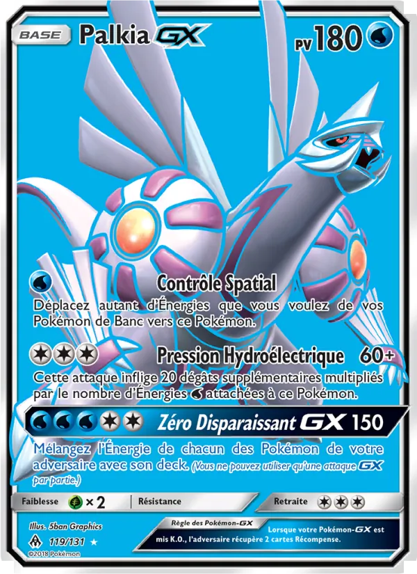 Palkia GX, Lumière Interdite 119