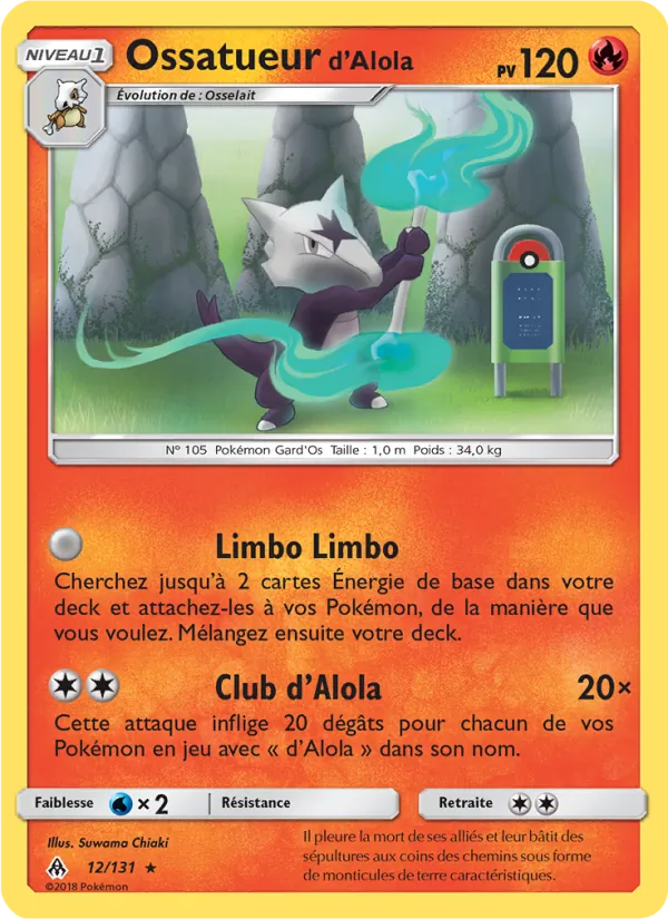 Ossatueur d’Alola, Lumière Interdite 12