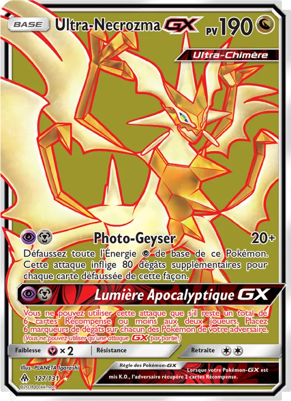 Ultra-Necrozma GX, Lumière Interdite 127