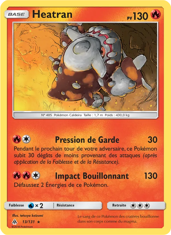 Heatran, Lumière Interdite 13