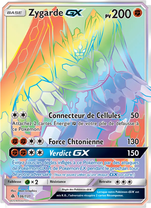 Zygarde GX, Lumière Interdite 136