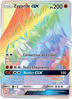 Zygarde GX, Lumière Interdite 136