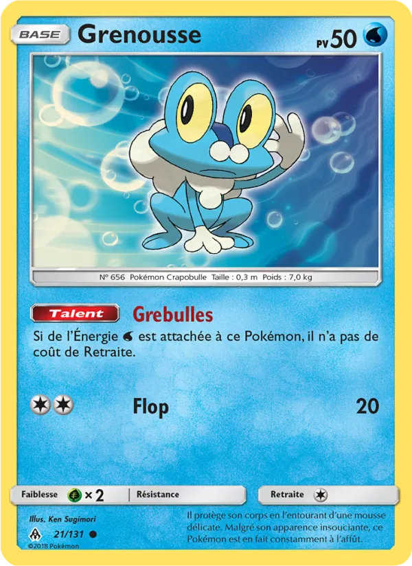 Grenousse, Lumière Interdite 21