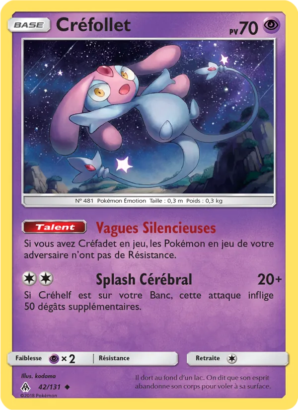 Créfollet, Lumière Interdite 42
