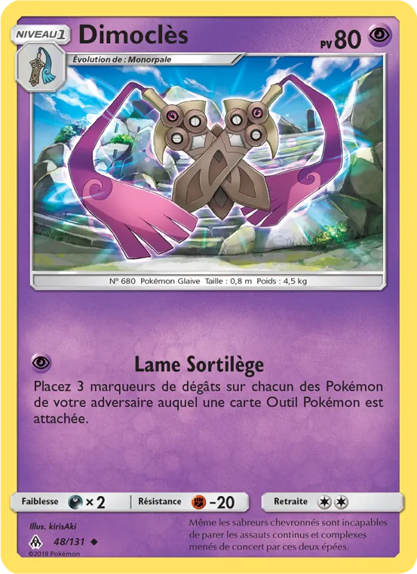 Dimoclès, Lumière Interdite 48
