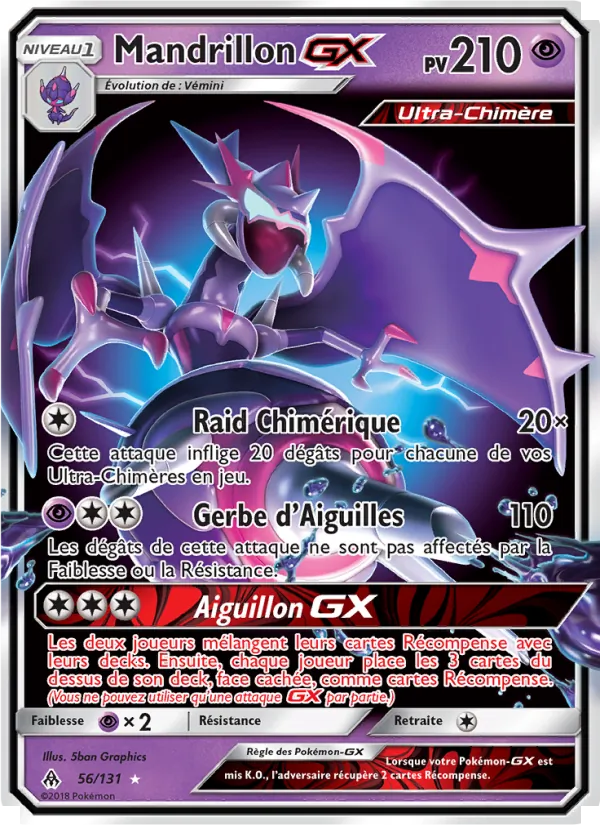 Mandrillon GX, Lumière Interdite 56