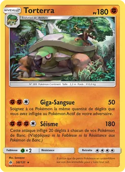 Torterra, Lumière Interdite 58