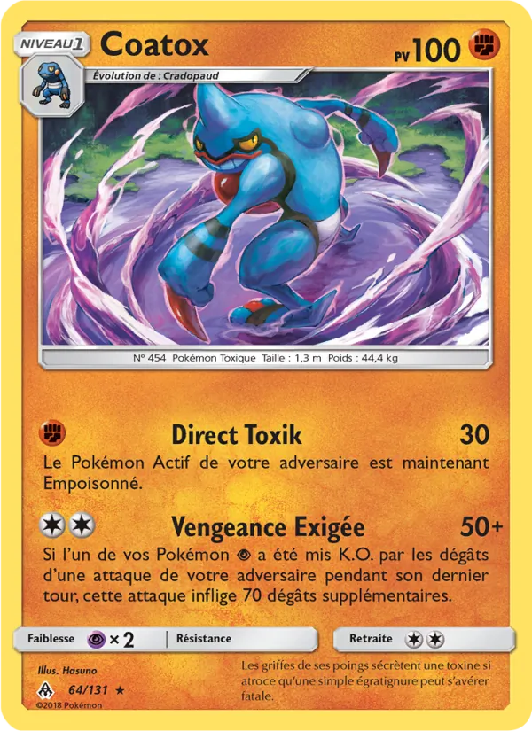 Coatox, Lumière Interdite 64