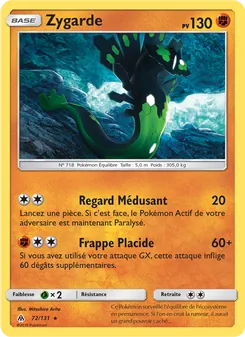 Zygarde, Lumière Interdite 72