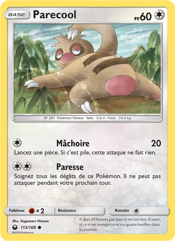 Parecool, Tempête Céleste 113