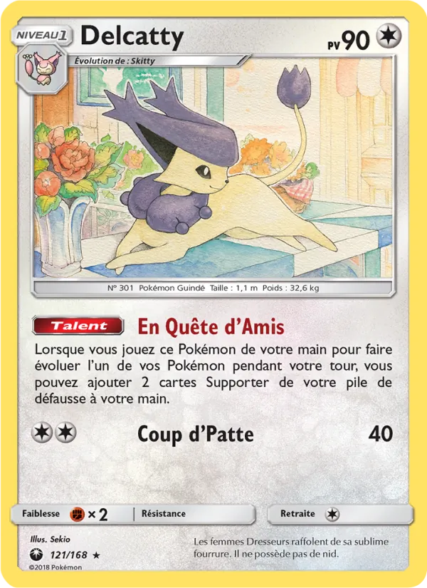 Delcatty, Tempête Céleste 121