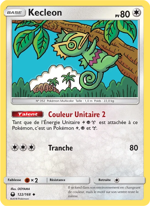 Kecleon, Tempête Céleste 122