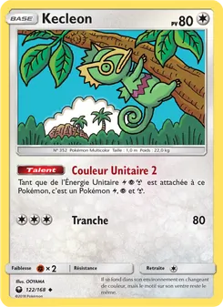 Kecleon, Tempête Céleste 122
