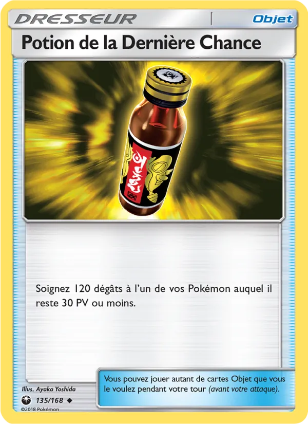 Potion de la Dernière Chance, Tempête Céleste 135