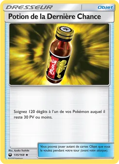 Potion de la Dernière Chance, Tempête Céleste 135