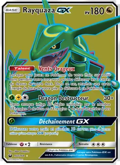 Rayquaza GX, Tempête Céleste 160