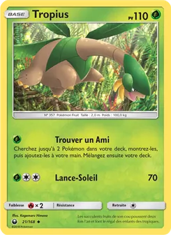 Tropius, Tempête Céleste 21