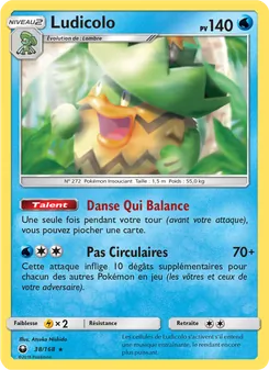 Ludicolo, Tempête Céleste 38