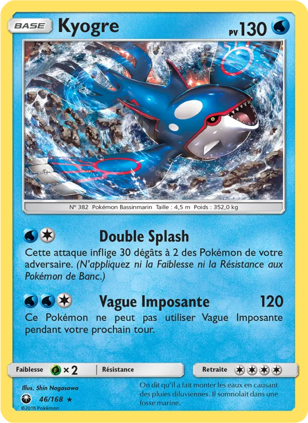 Kyogre, Tempête Céleste 46