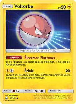 Voltorbe, Tempête Céleste 47