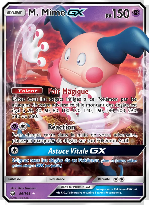 M. Mime GX, Tempête Céleste 56