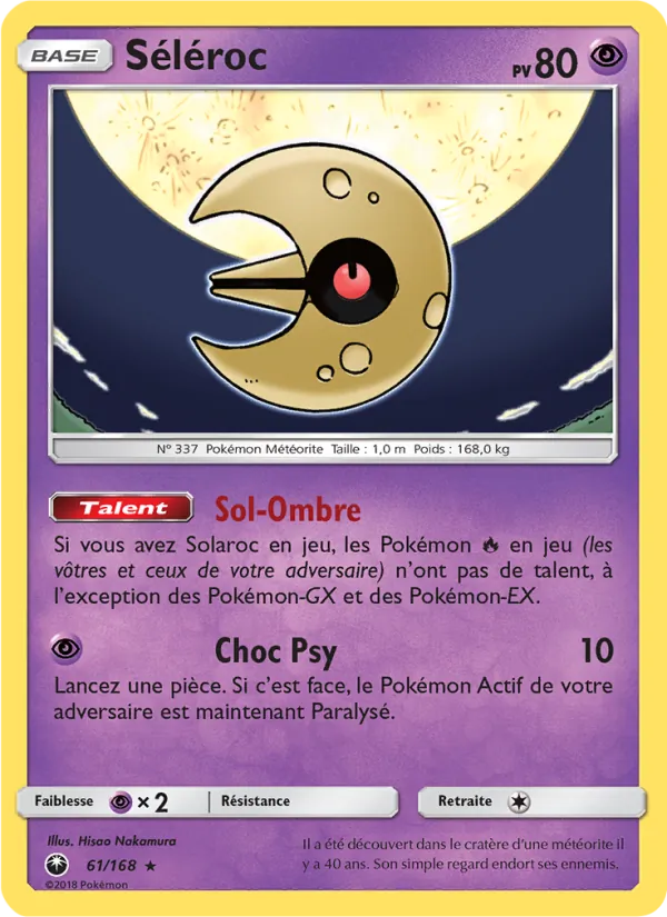 Séléroc, Tempête Céleste 61