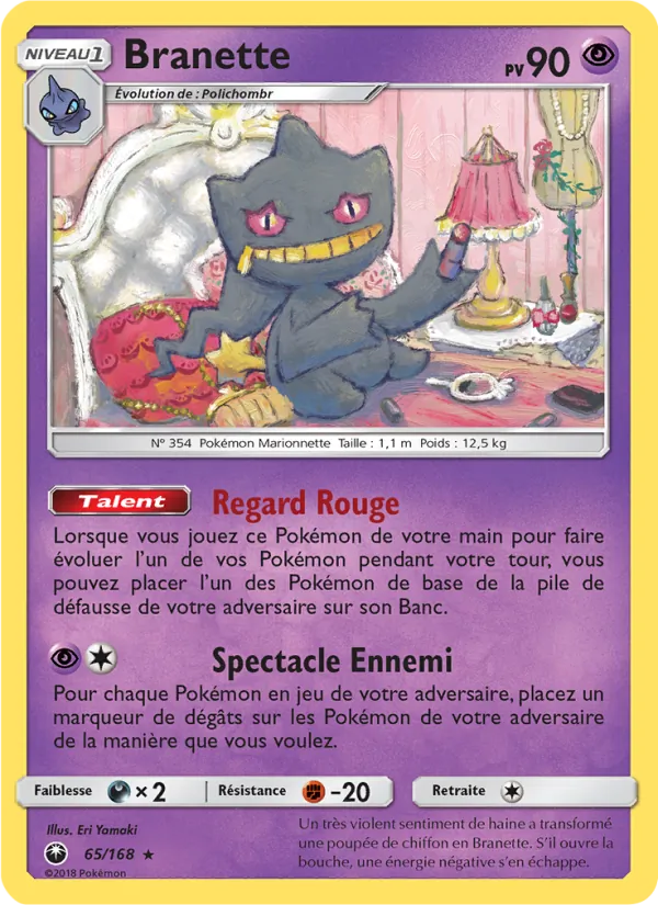 Branette, Tempête Céleste 65