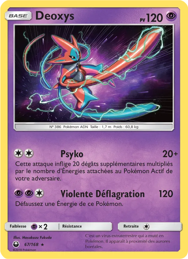 Deoxys, Tempête Céleste 67
