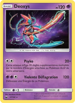Deoxys, Tempête Céleste 67