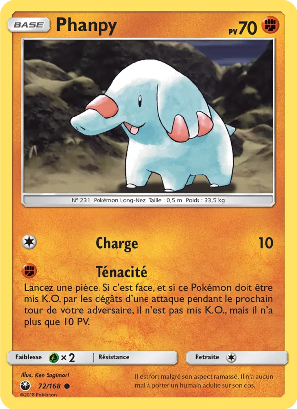 Phanpy, Tempête Céleste 72