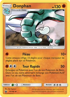 Donphan, Tempête Céleste 73