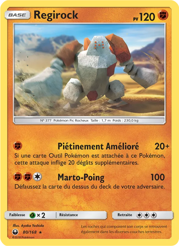Regirock, Tempête Céleste 80