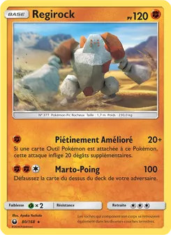 Regirock, Tempête Céleste 80
