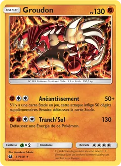 Groudon, Tempête Céleste 81