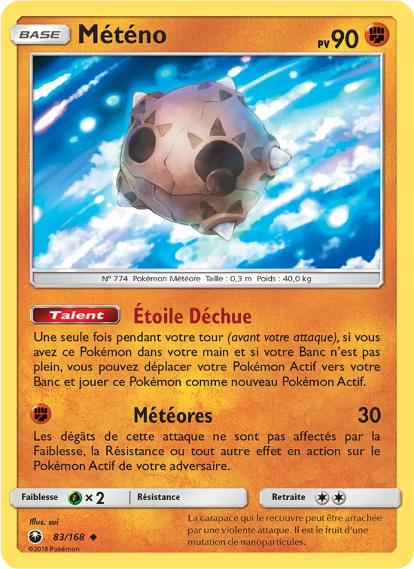 Météno, Tempête Céleste 83