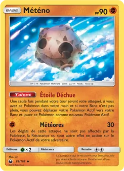 Météno, Tempête Céleste 83