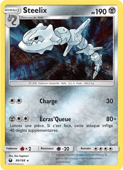 Steelix, Tempête Céleste 89