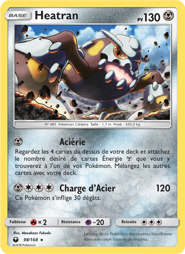 Heatran, Tempête Céleste 98
