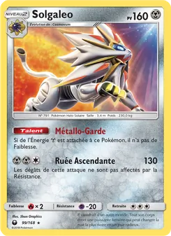 Solgaleo, Tempête Céleste 99