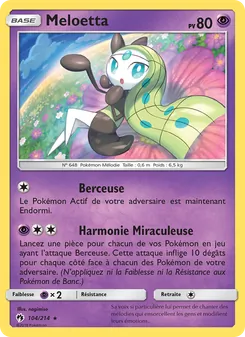 Meloetta, Tonnerre Perdu 104