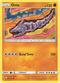 Onix, Tonnerre Perdu 109