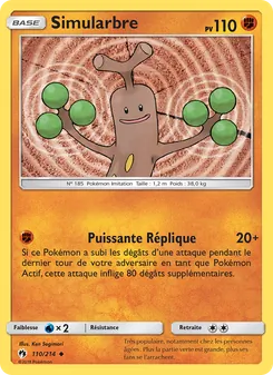 Simularbre, Tonnerre Perdu 110