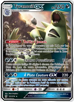 Tyranocif GX, Tonnerre Perdu 121
