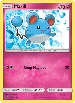 Marill, Tonnerre Perdu 135